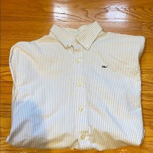 Vineyard Vines Kids Seersucker Shirt